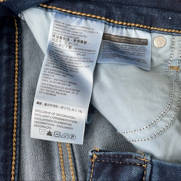 *NEW* Levi's 311 Stretch Shaping Skinny Jeans - Picture 8 of 14